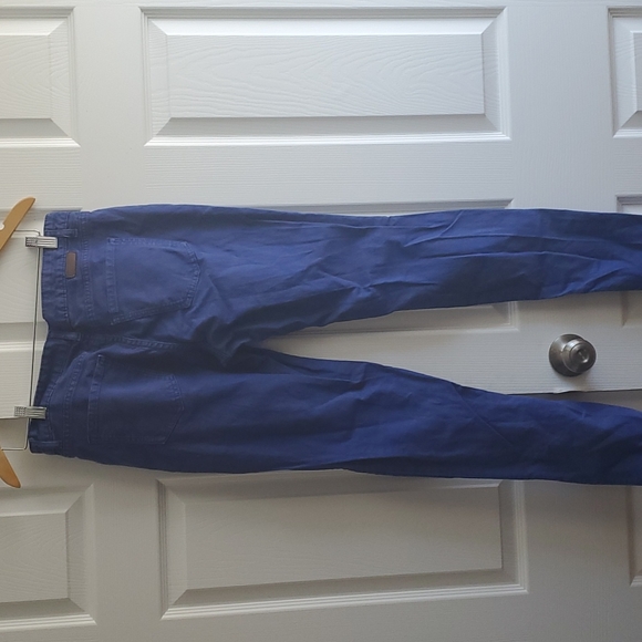 Bright blue Boden jeans in excellent condition, US 8 long - Picture 3 of 4